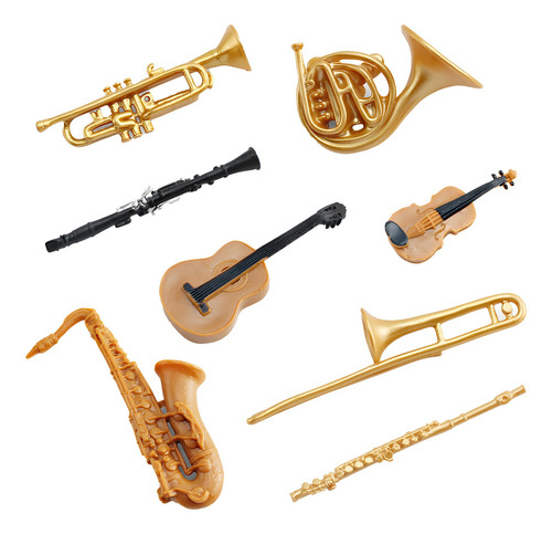 Trompa Simulada, Trombón, Clarinete, Flauta, Trompeta, Saxof