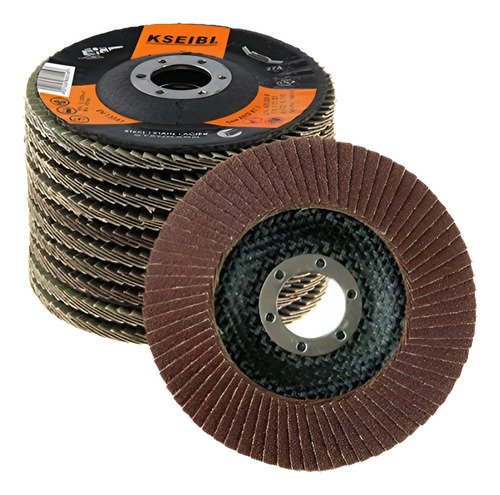 Kseibi Aluminium Oxide 4 1/2 Inch Auto Body Flap Disc Sandin