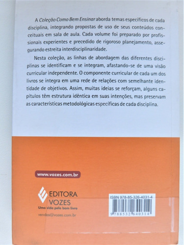 Livro: Língua Estrangeira E Didát Coleção Como Bem Ensinar