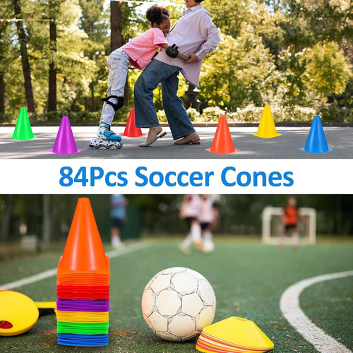 Conos De Entrenamiento Para Fútbol Conos De 16 Piezas