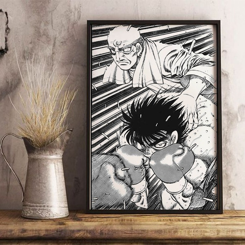 3 Cuadros De Hajime No Ippo Grabados En Madera A Eleccion