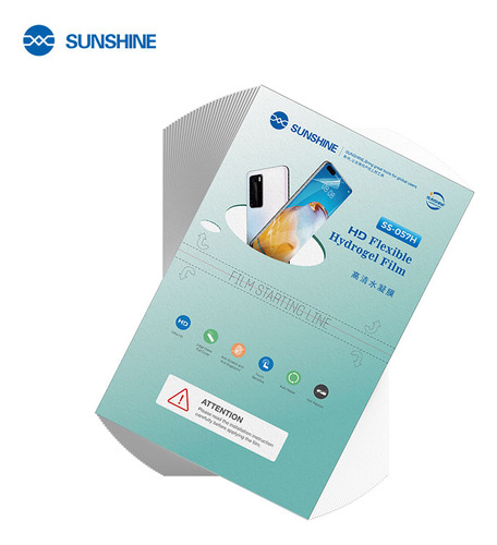 Paquete De 50 Micas Hidrogel Hd Ss-057h Sunshine Ss-890c Cel