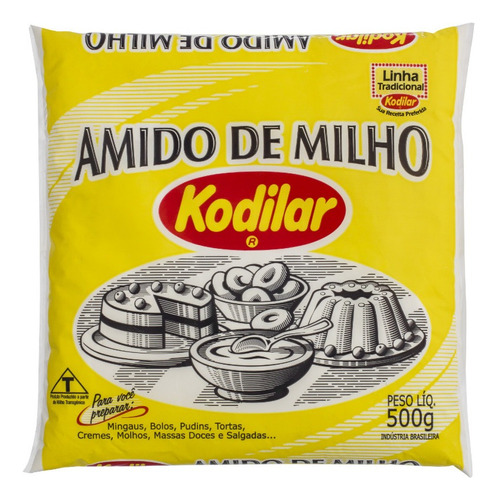 Amido De Milho 500g Kodilar