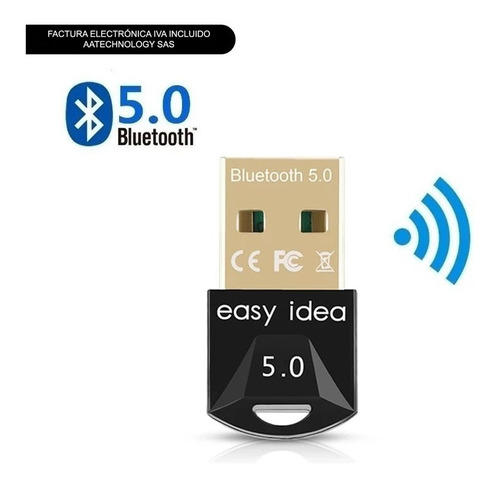 Imagen 1 de 6 de Receptor Usb Bluetooth 5.0 Pc, Diadema, Control Xbox One Ps4