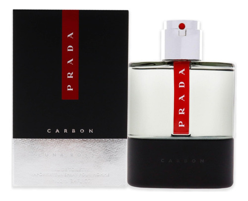 Prada Luna Rossa Carbón For Men Eau De Toilette 100 Ml