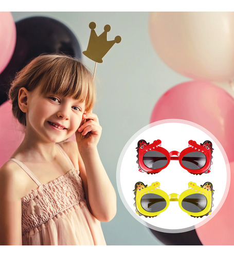 Gafas De Sol Novedosas Para Decorar 2 Pares