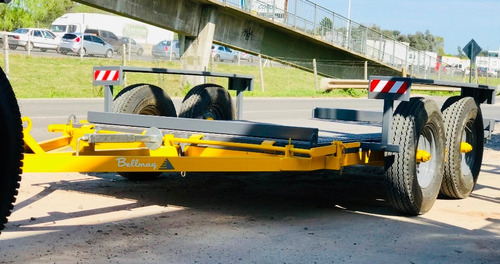 Trailer Agricola Planchada Basculante Bellmaq 4x1.90 5/6 Tn