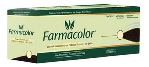Kit Tintura Farmacolor  Farmacolor tono castaño claro x 47g