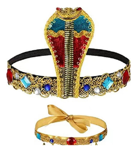 3 Collares Y Pulseras De Disfraz Egipcio Para Mujer Para