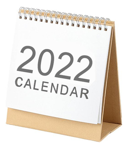 Mini Planificador De Calendario 2022 Stand Up 16.5x15.1cm