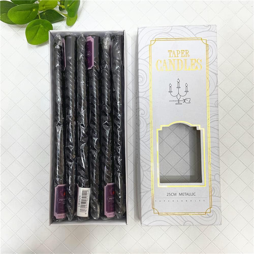 Velas Cónicas De 10 Pulgadas Shashamurat, Velas Sin Perfume