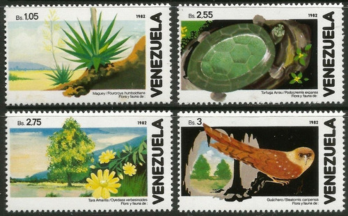 Fauna & Flora - Venezuela 1982 - Serie Mint