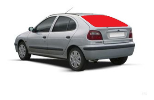 Luneta Renault Megane 1997 Al 2009 Térmica Verde Plus 5pta