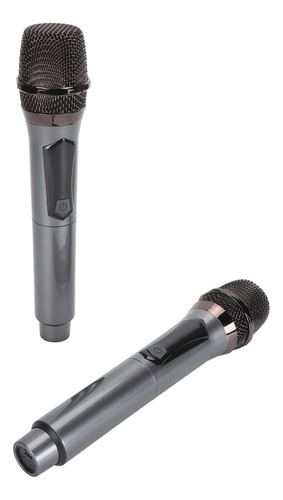Micrófono De Mano, 2 Unidades, Led Inalámbrico Dinámico Inal
