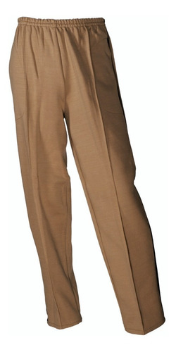 Pantalón Pants Escolar Deportes Punto De Roma Técnica Khaki