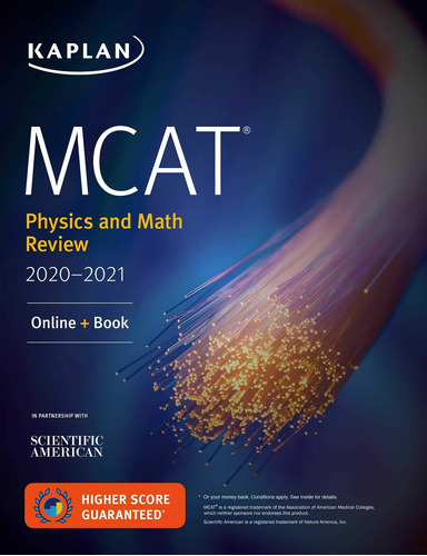 Libro: Mcat Physics And Math Review 2020-2021: Online + Book
