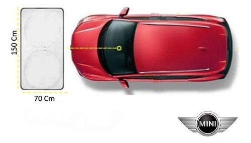 Sunshade Cubresol Con Ventosas Mini Cooper Clubman 2016