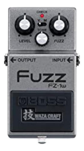 Boss Fz-1w Fuzz - Pedal De Efectos De Distorsión. Pedal Waza