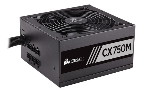 Fuente de poder para PC Corsair CX-M Series CX750M 750W black 100V/240V