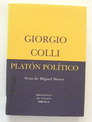 Platon Politico - Giorgio Colli