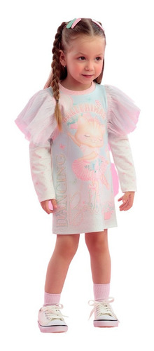 Vestido Infantil Petit Cherie Patisserie 22136 B.e