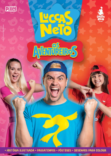 Luccas Neto em os aventureiros, de Neto, Luccas. Editora Nova Fronteira Participações S/A, capa mole em português, 2019