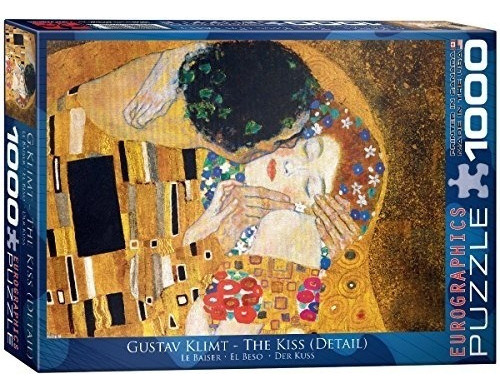 Eurographics The Kiss Detail Por Gustav Klimt Puzzle De 1000