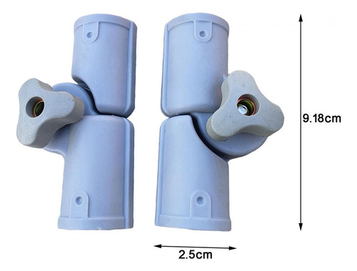 1 Par De Soportes Elevadores De Sillas Plegables For