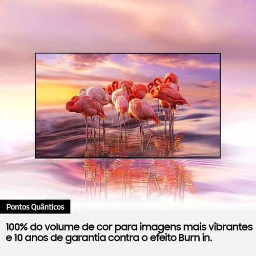 Imagem 5 de 6 de Samsung Smart Tv 50 Qled 4k 50q80a Modo Game Processador Ia