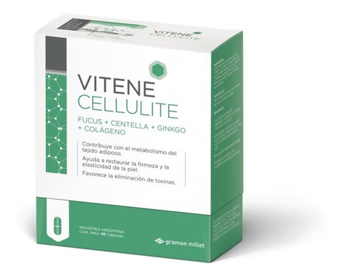Vitene Anti Celulitis Restaura Firmeza De Tejidos X 30 Comp