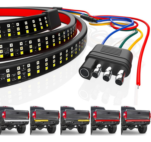 Ck Formula Barra Led De Triple Fila Para Portón Trasero De 4