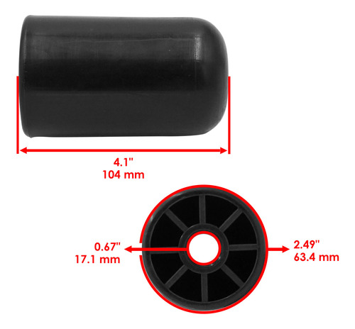 Caltric Rounded Roller For Snapper Lt 1840 Lt 18400 Lt 2 Cch