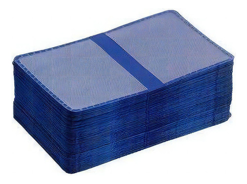 Carteirinha Para Fotos 3x4 300 Unidades - Azul