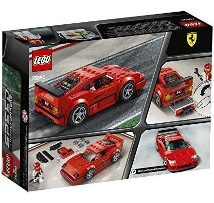 Set Juguete De Construcción Lego Speed Ferrari F40 75890