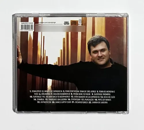 その他 Instrumentales Inolvidables [CD] Cd Salve Jorge - Trilha Instrumental - Som Livre - Raro