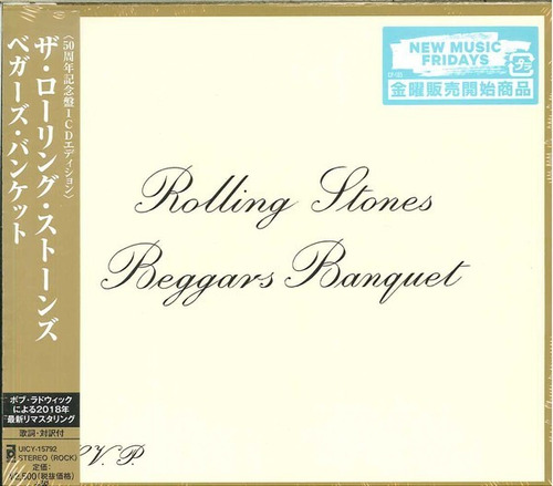Rolling Stones  / Beggars Banquet /   Cd Japonés / Sellado