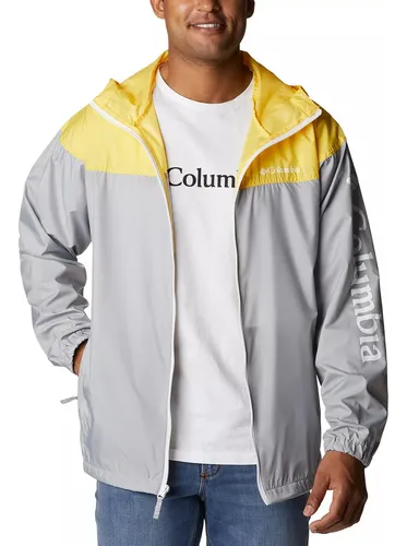 Chaqueta Columbia Amarillo Hombre