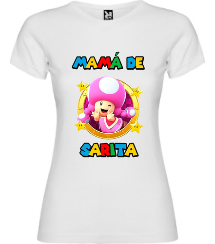 Camisetas Mario Bross Personalizadas