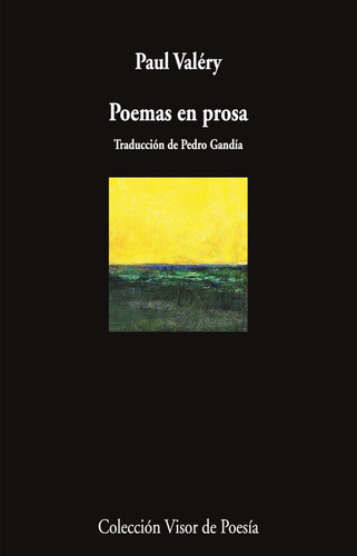 Libro Poemas En Prosa - Valery, Paul