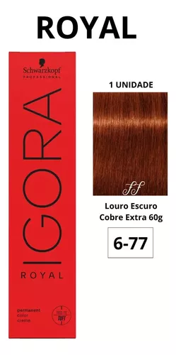 Igora Royal Tintura - 6.77 - LOURO ESCURO COBRE EXTR - Schwarzkopf