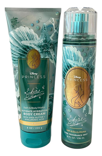 Duo Bath & Body Works Ariel Disney Mist Original