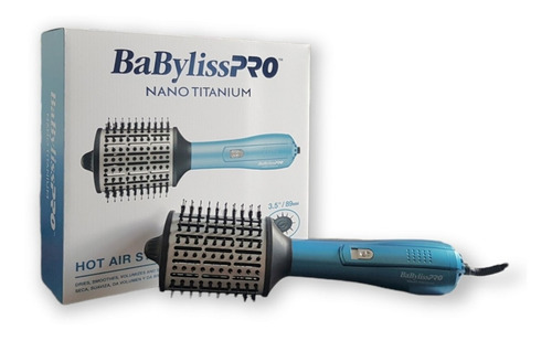 Cepillo Alisador Babyliss Hot Air Brush 3.5 Nano Titanium