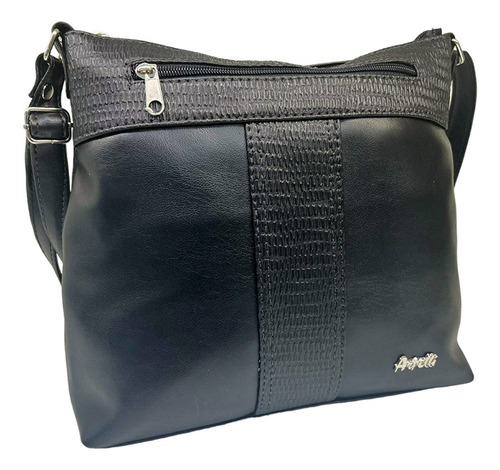 Cartera Dama En Simil Con Correa Larga Arpelli 203-0135