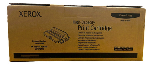 Tóner Xerox 106r01246 negro | 3428 | 3428d | 3428dn