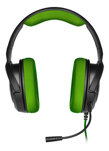 Imagen 3 de 4 de Auriculares gamer Corsair HS35 Stereo green