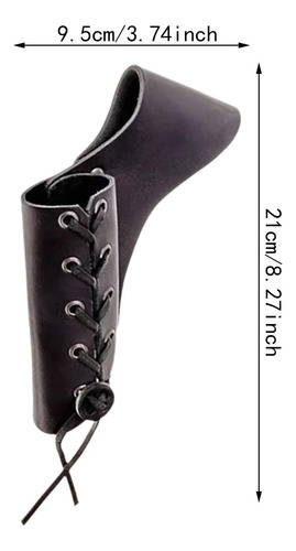 Funda De Medieval Con Forma De Rana, Estilo Vintage, Negro