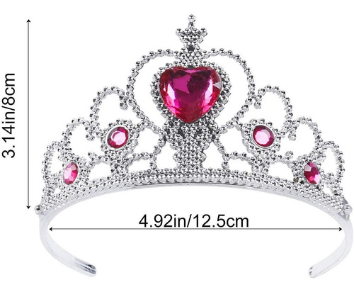Tiara De Princesa, Diadema, Conjunto De Vestir Para Niñas Pe