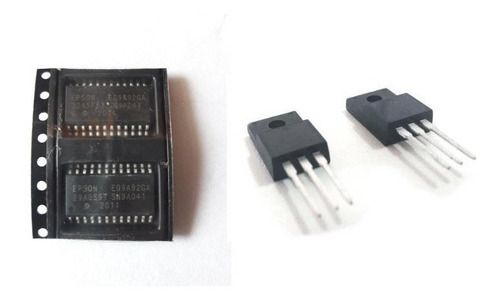 Integrado E09a92ga Y Juego Transistores (2sa2222/2sc6144)