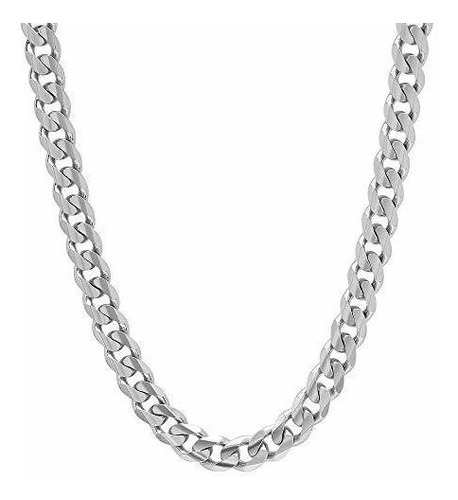 Verona Jewelers Italian 925 Collar De Plata Esterlina Sólida