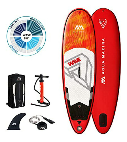 Aqua Marina Wave Surf Isup 2.65m/10cm Con Correa De Surf